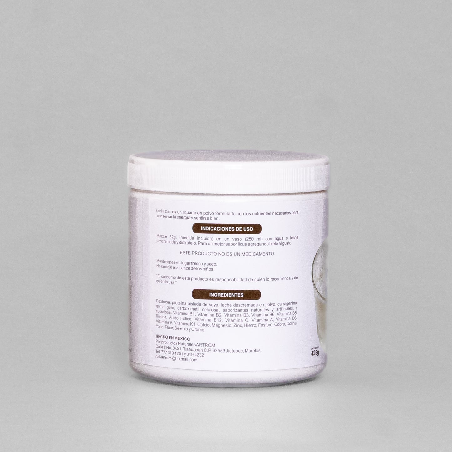 SPECIAL DIET COOKIES & CREAM