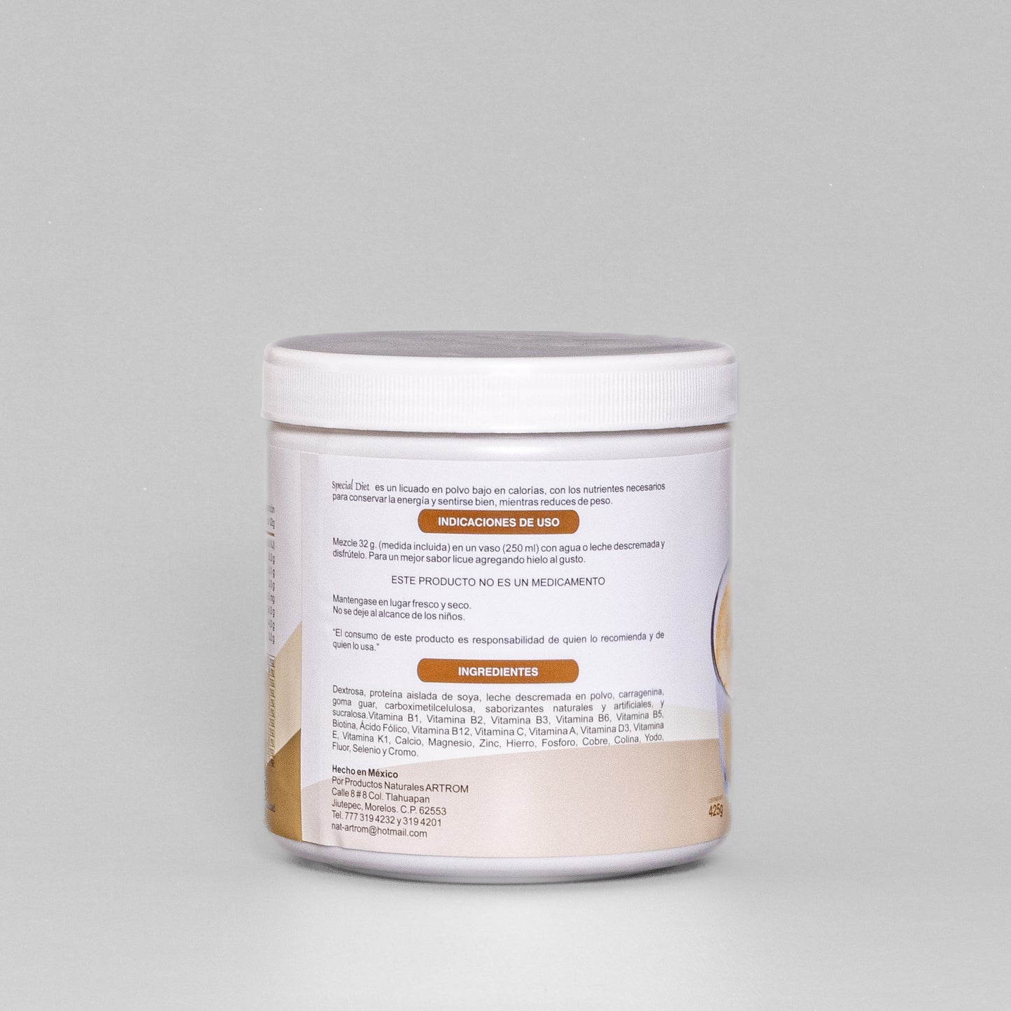 SPECIAL DIET CAPUCHINO